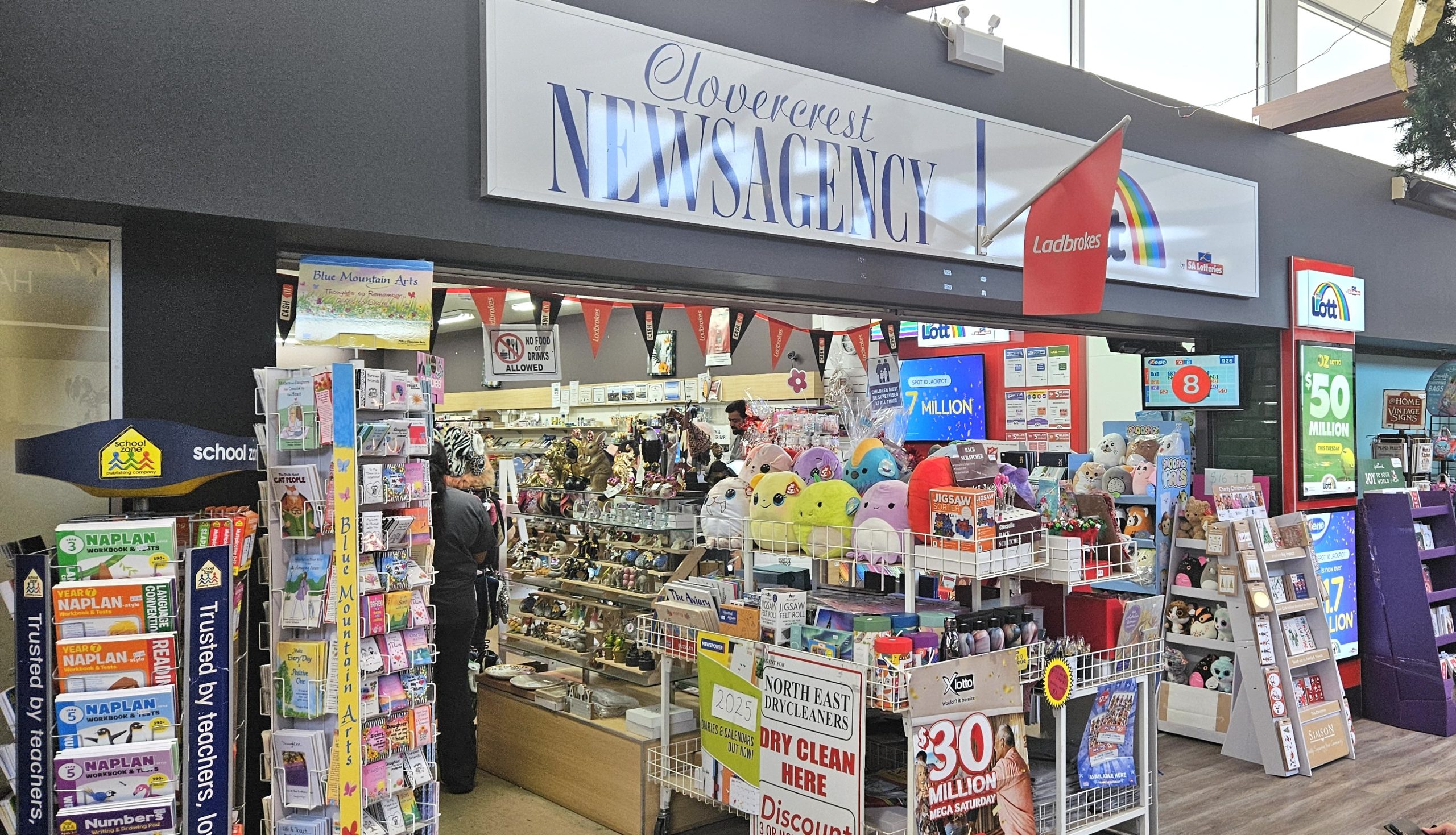 Clovercrest Newsagency Traders Store Front